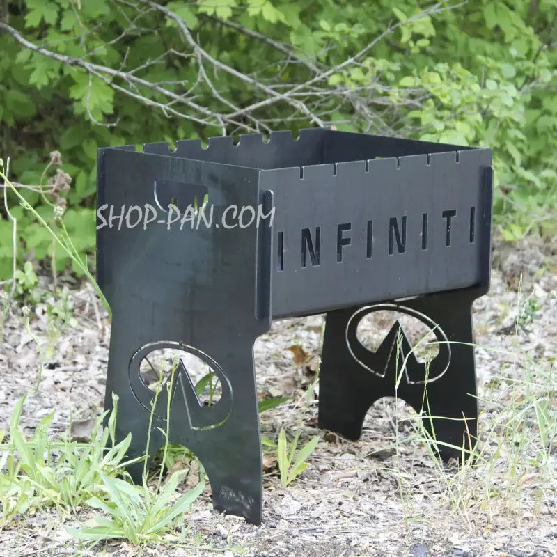 Розбірний подарунковий мангал на 6 шампурів «Infinity»