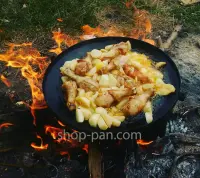 Сковорода-гриль из боронного диска 30 см