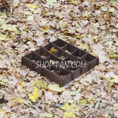 Деревянная подставка для сковороды/казана