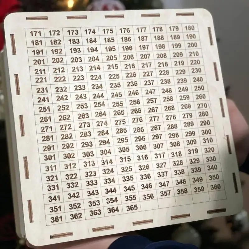 Копилка 365 дней на мечту