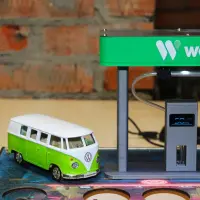 Наливатор АЗС «Volkswagen T1» на 7 рюмок с УФ-печатью