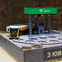 Наливатор АЗС «Фура Volvo» на 7 чарок