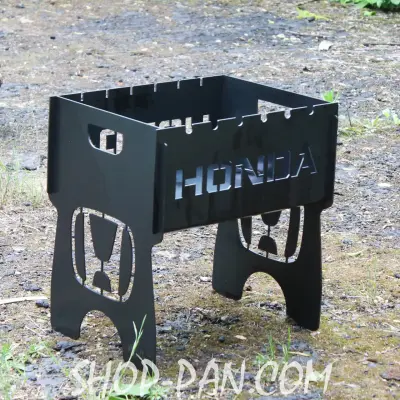 Разборной мангал на 8 шт с гравировкой HONDA