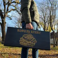 Набор для гриля и барбекю «Традиционный» в деревянном кейсе