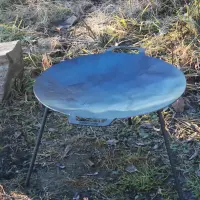 Сковорода-тарілка для багаття 48 см зі сталі 3 мм з ручками