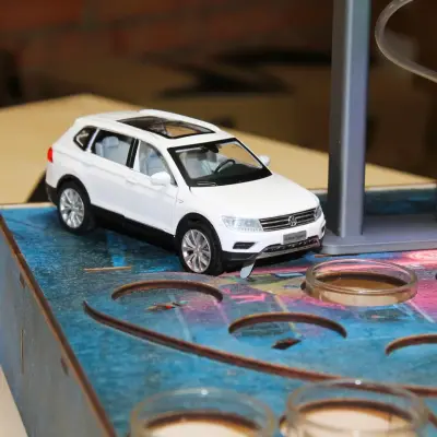 Наливатор АЗС «Volkswagen Tiguan» на 7 чарок з УФ-друком