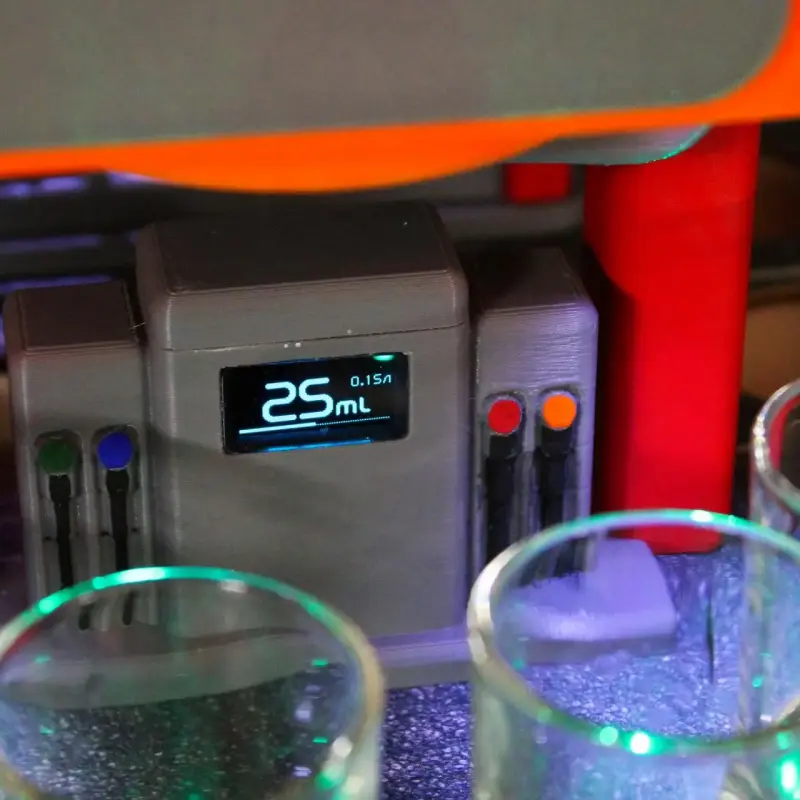 Наливатор АЗС на 6 рюмок с USB-питанием