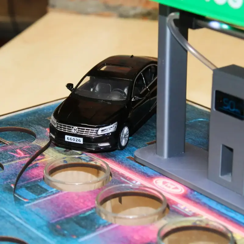 Наливатор АЗС «Volkswagen Passat» на 7 чарок з УФ-друком