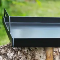 Стальной сервировочный поднос 30 x 20 x 5,4 см