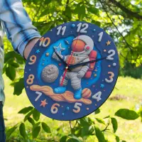 Настінний годинник з фото, написом та УФ-друком 30 × 30 см