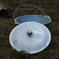 Алюминиевый казан 15 л с крышкой SP23712