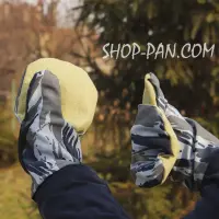 Брезентовые рукавицы для мангала